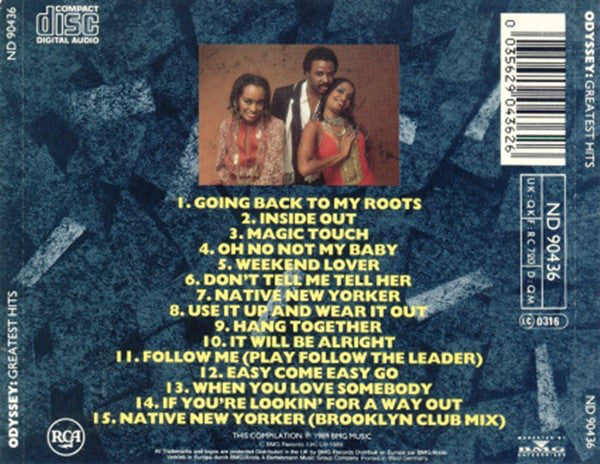 Odyssey (2) : Greatest Hits (CD, Comp)