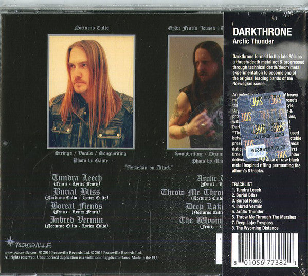 Darkthrone : Arctic Thunder (CD, Album, RE)