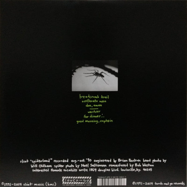 Slint : Spiderland (LP, Album, RE, RM, Gat + DVD-V, NTSC, Pap)