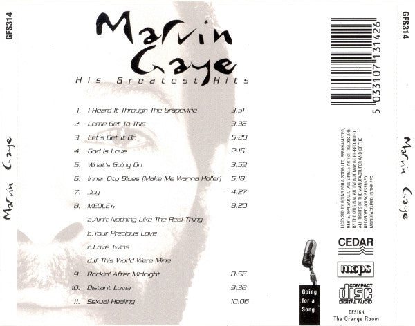 Marvin Gaye : His Greatest Hits (CD, Comp)