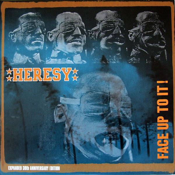 Heresy : Face Up To It! (Expanded 30th Anniversary Edition) (CD, Album + LP, Album, Blu + 12", S/Sided, Blu + L)