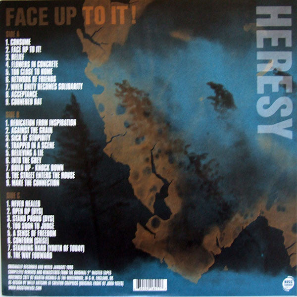 Heresy : Face Up To It! (Expanded 30th Anniversary Edition) (CD, Album + LP, Album, Blu + 12", S/Sided, Blu + L)