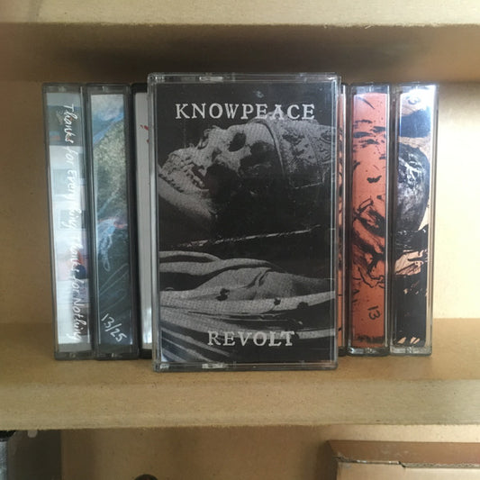 Knowpeace : Revolt (Cass, EP, Red)