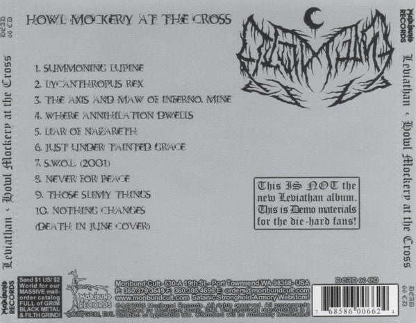 Leviathan (5) : Howl Mockery At The Cross (CD, Comp)