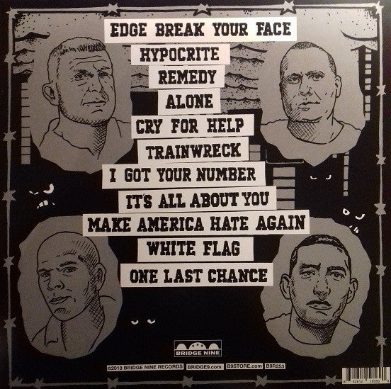 Slapshot : Make America Hate Again (LP, Album, Whi)