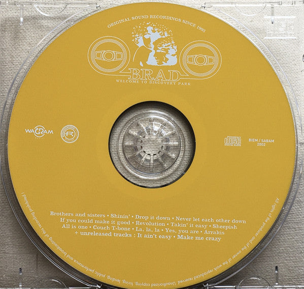 Brad : Welcome To Discovery Park (CD, Album)