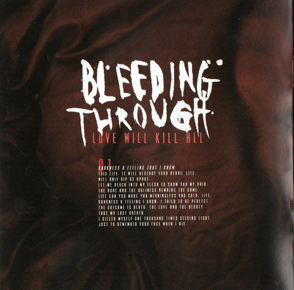 Bleeding Through : Love Will Kill All (CD, Album)