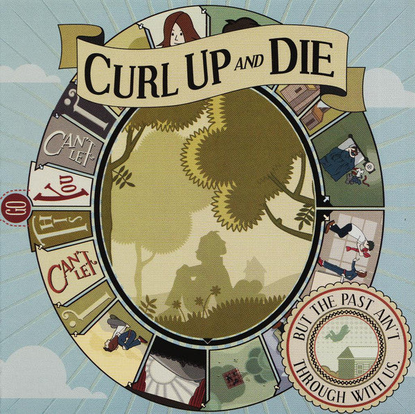 Curl Up And Die : But The Past Ain't Through With Us. (CD, EP)
