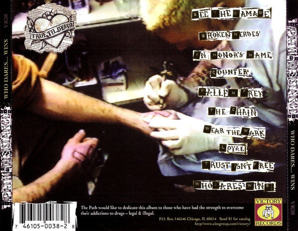 The Path Of Resistance : Who Dares Wins (CD, Album)