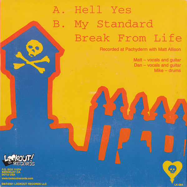 Alkaline Trio : Hell Yes (7", Single)