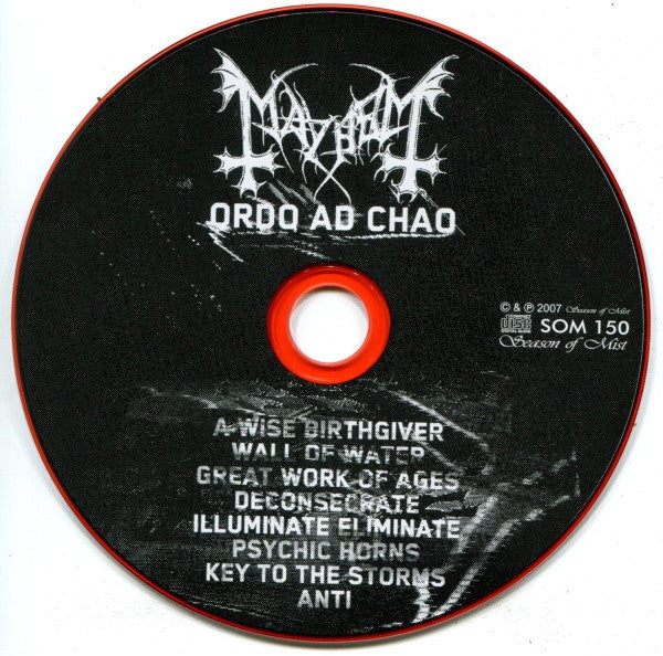 Mayhem : Ordo Ad Chao (CD, Album, Enh, Ltd, Met)