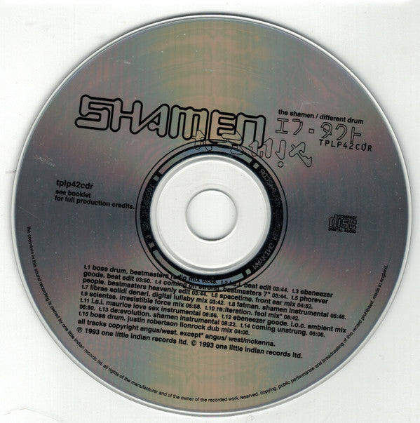 The Shamen : Different Drum (CD, Album)