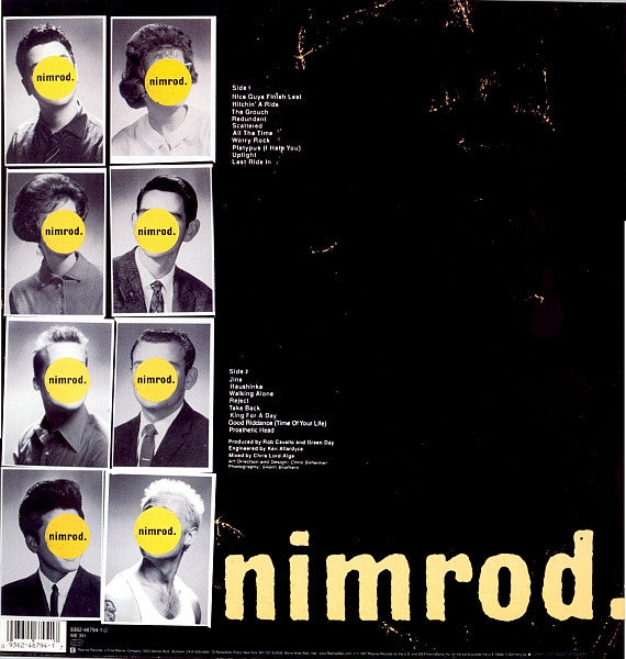 Green Day : Nimrod. (LP, Album)