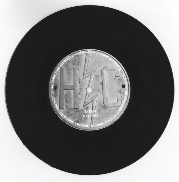 Indecision (2) : To Starve And Steal In New York City (7", EP, Ltd)