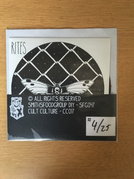 Rites (5) : Misery Is Company (7", EP, S/Edition)