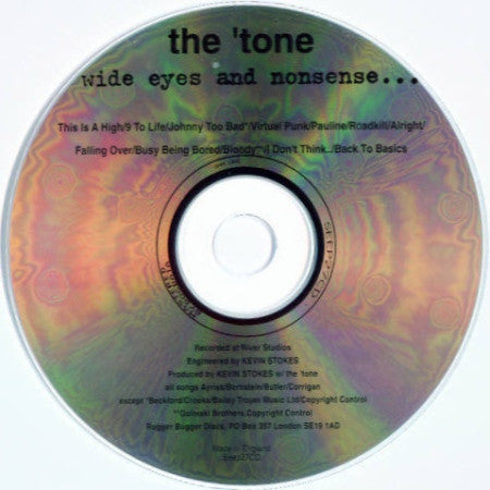 The ‘Tone : Wide Eyes And Nonsense...Grinding Gum And Molars (CD, Comp)