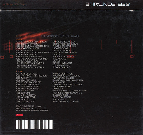 Seb Fontaine : Global Underground Prototype > 3 (2xCD, Mixed)