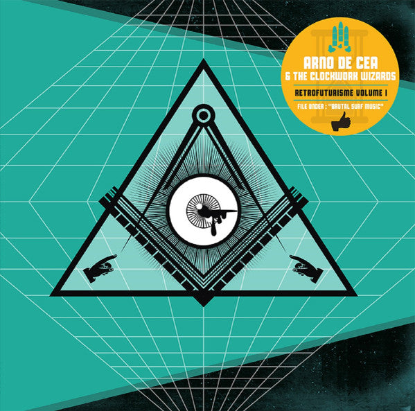Arno De Cea & The Clockwork Wizards : Retrofuturisme Volume I (LP, Album, Tur)