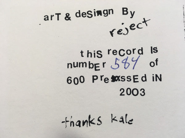 Defiant Trespass / Cold Like December : Split 7" (7", Ltd, Num, W/Lbl)