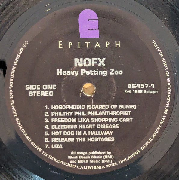 NOFX : Eating Lamb (LP, Album)