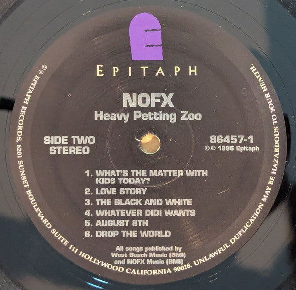 NOFX : Eating Lamb (LP, Album)