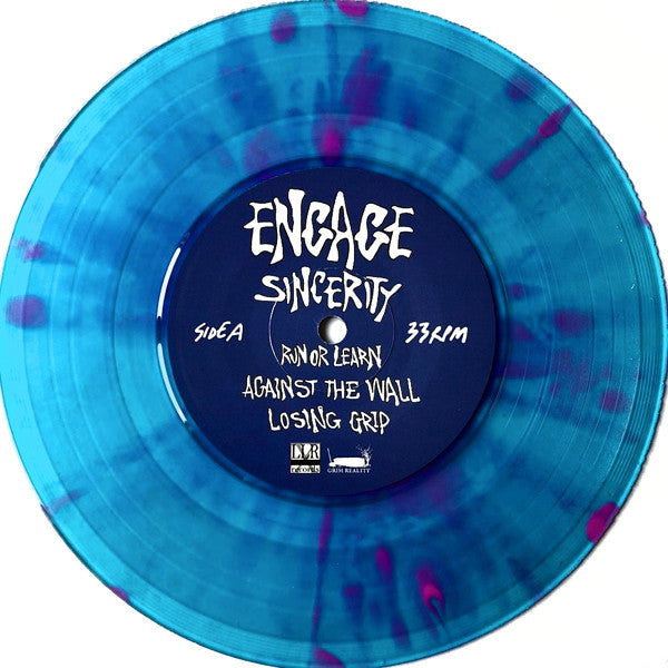 Engage (7) : Sincerity (7", EP, Blu)