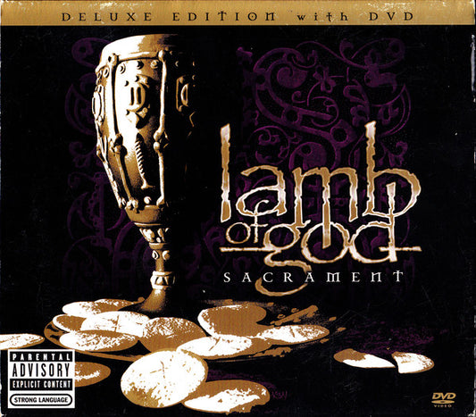 Lamb Of God : Sacrament (CD, Album + DVD-V, Copy Prot., PAL + Dlx, O-c)