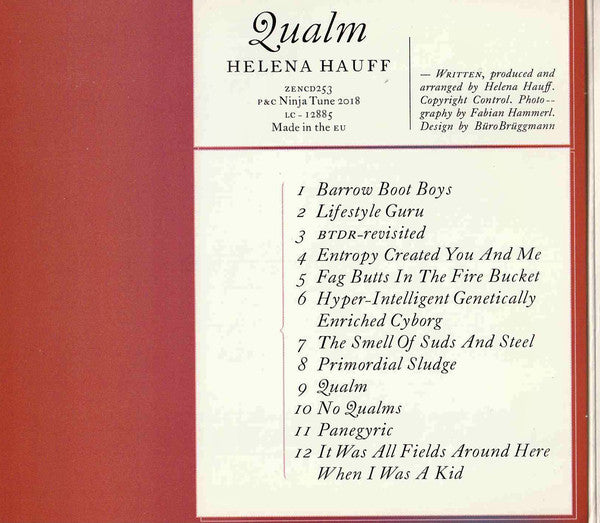 Helena Hauff : Qualm (CD, Album)