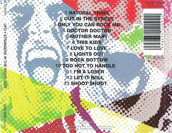 UFO (5) : Strangers In The Night (CD, Album, RE)
