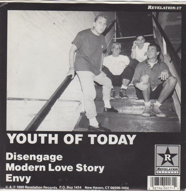Youth Of Today : Youth Of Today (7", RE)