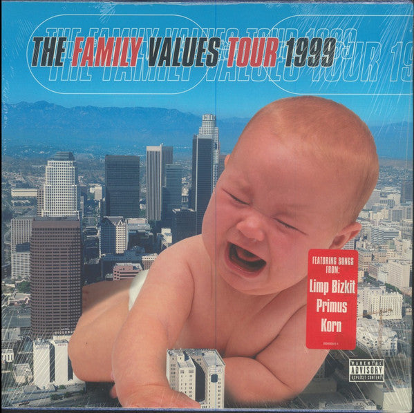 Various : The Family Values Tour 1999 (2xLP, Comp)