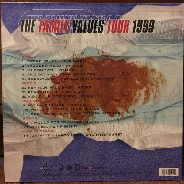 Various : The Family Values Tour 1999 (2xLP, Comp)