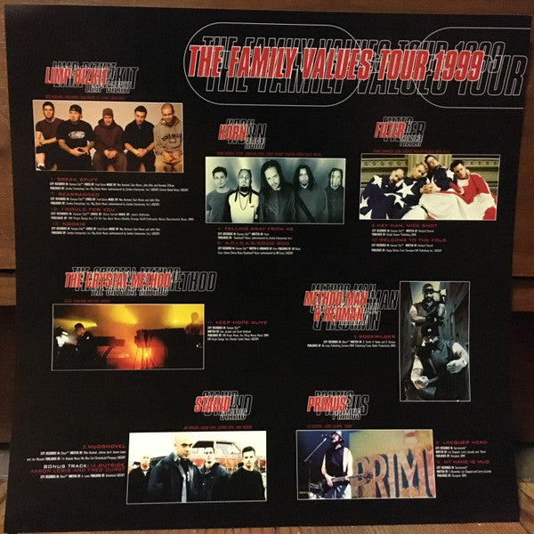 Various : The Family Values Tour 1999 (2xLP, Comp)