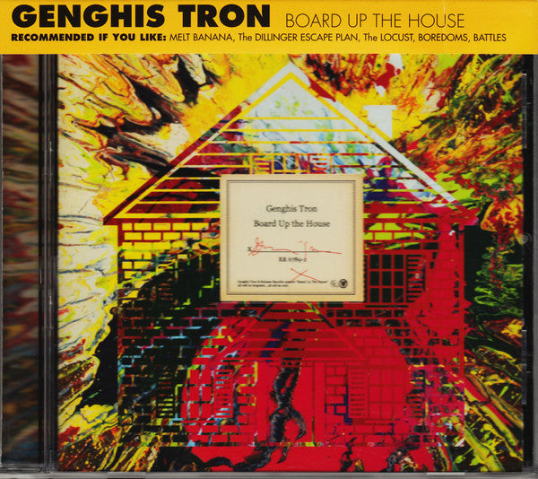 Genghis Tron : Board Up The House (CD, Album)