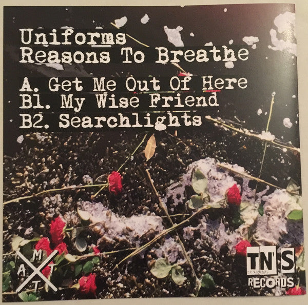 Uniforms (3) : Reasons To Breathe (7", EP, Whi)