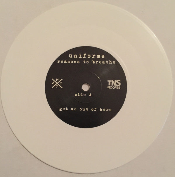 Uniforms (3) : Reasons To Breathe (7", EP, Whi)