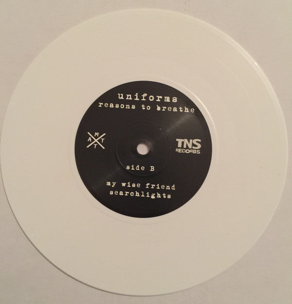 Uniforms (3) : Reasons To Breathe (7", EP, Whi)