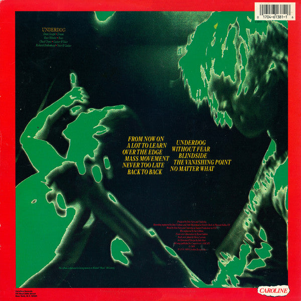 Underdog (2) : The Vanishing Point (LP, Album)