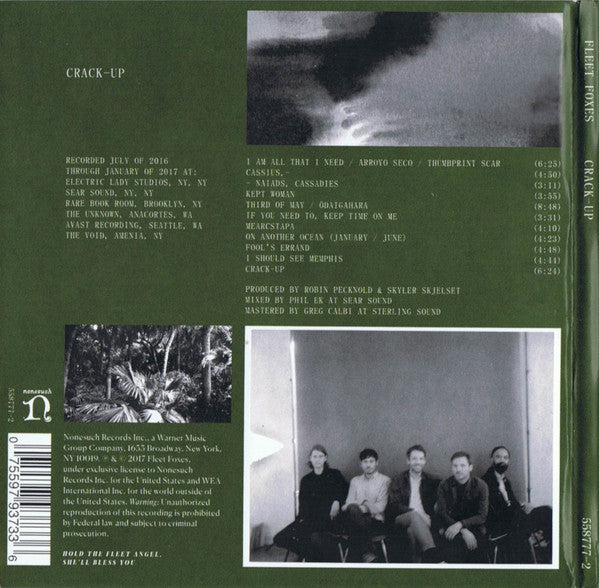 Fleet Foxes : Crack-Up (CD, Album)
