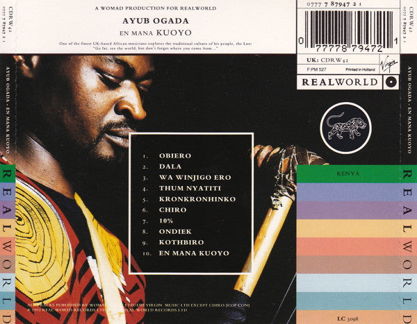 Ayub Ogada : En Mana Kuoyo (CD, Album)