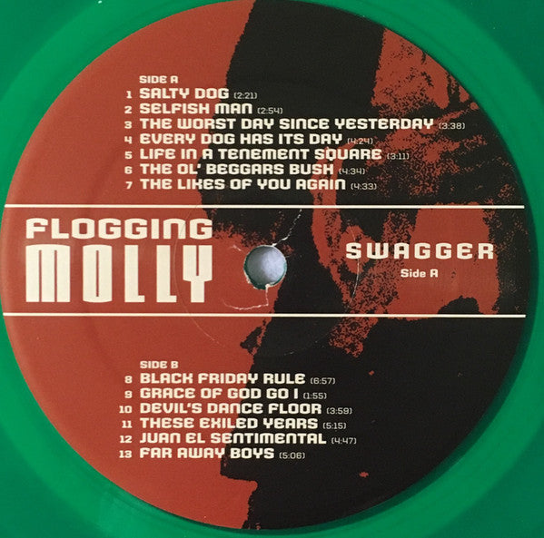 Flogging Molly : Swagger (LP, Album, Ltd, Gre)