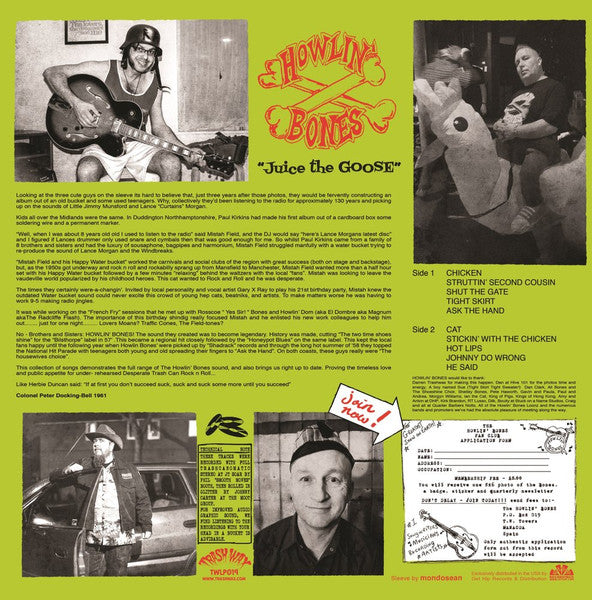 Howlin' Bones* : Juice The Goose (LP, Ltd, Gre)