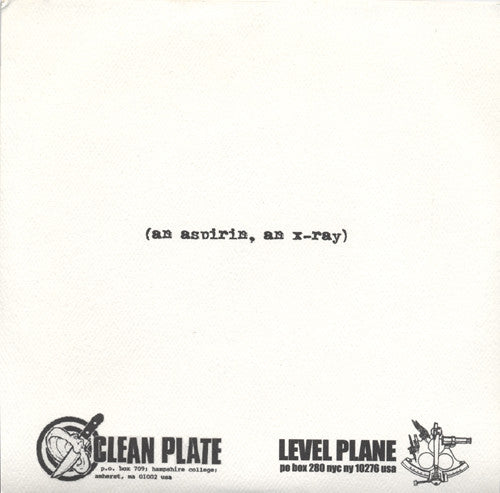 Jeromes Dream / Usurp Synapse : An Aspirin, An X-Ray (7", Whi)