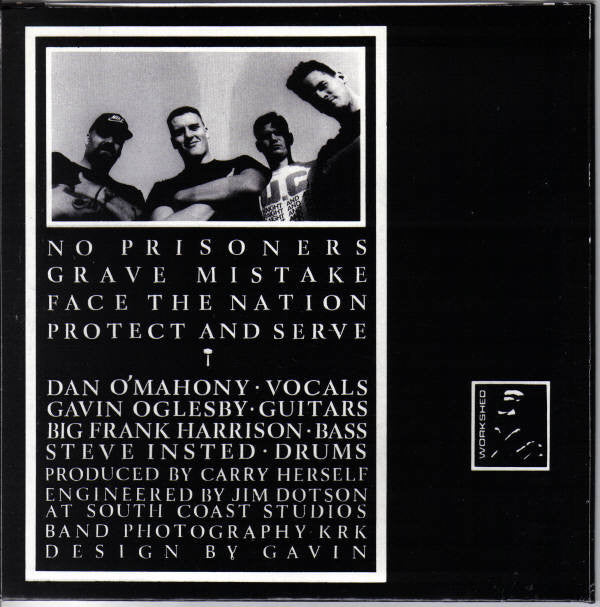 Carry Nation : Face The Nation 1985 • 1989 (7")