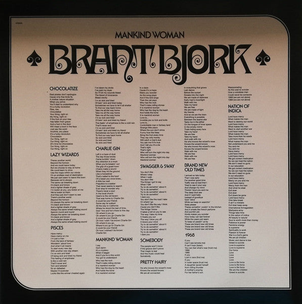 Brant Bjork : Mankind Woman (LP, Album)