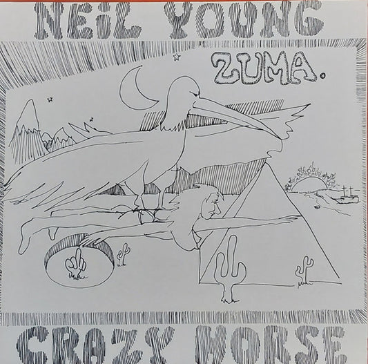 Neil Young With  Crazy Horse : Zuma (LP, Album, RE)