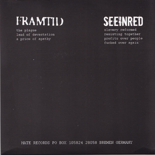 Framtid / Seeinred* : Framtid / Seeinred (7", EP)