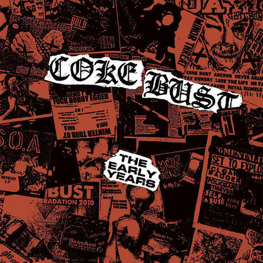 Coke Bust : The Early Years (LP, Comp, Ltd, Red)