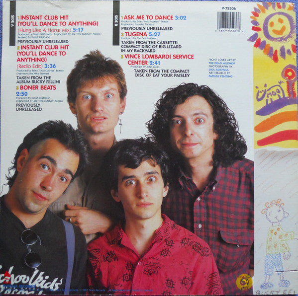 The Dead Milkmen : Instant Club Hit (You'll Dance To Anything) (12")
