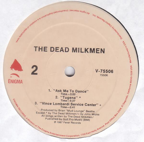 The Dead Milkmen : Instant Club Hit (You'll Dance To Anything) (12")